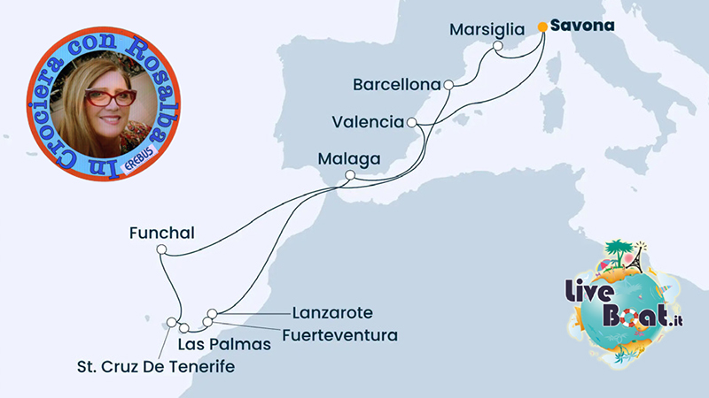 Crociera alle Isole Canarie con Costa Fortuna – 29-04-2023 - Liveboat  sito,forum e blog crociere